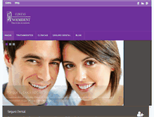 Tablet Screenshot of clinicadentalnoemident.com